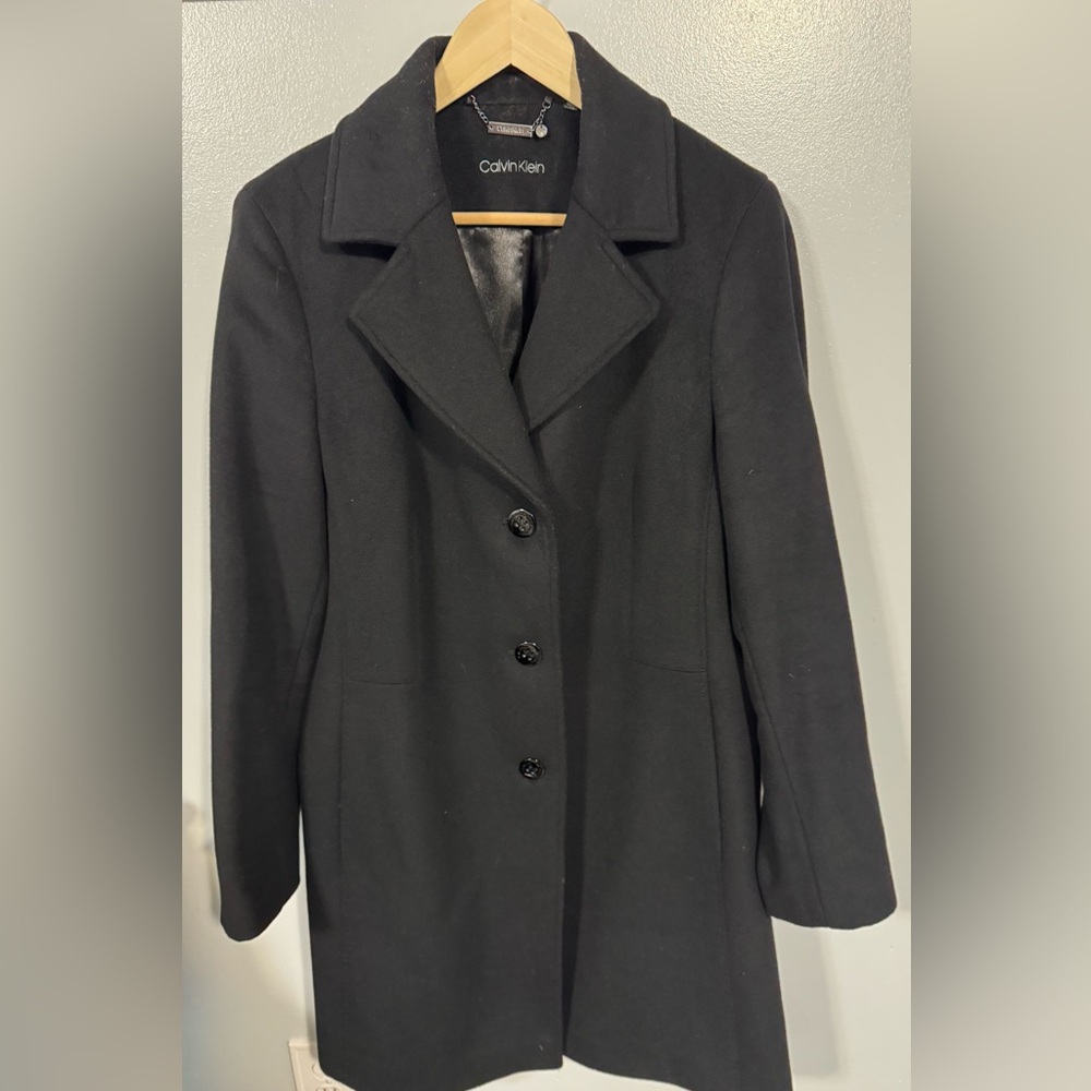 Calvin Klein, black, lined and only worn a few times.